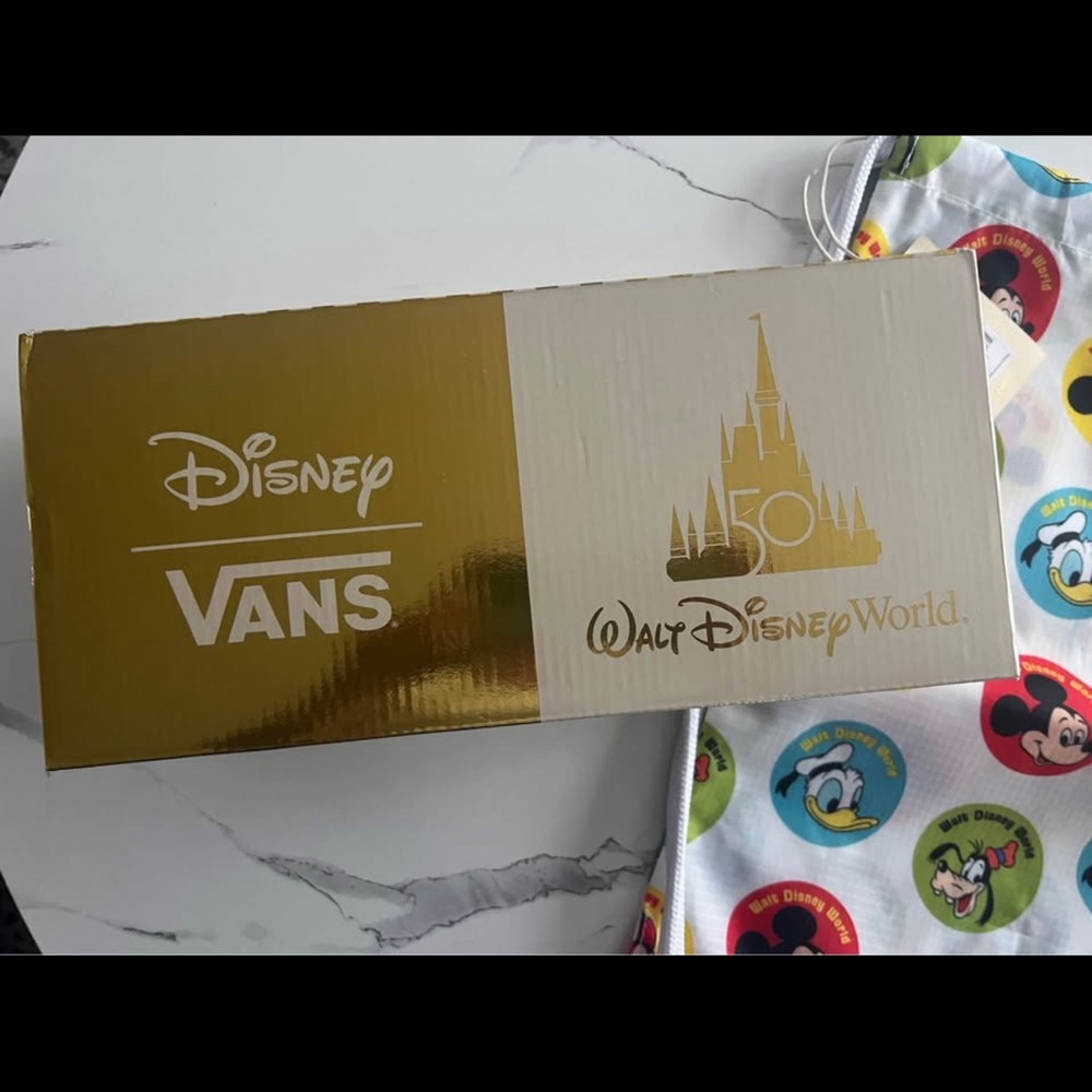 Disney Vans Slip-On Sneakers & Vans Backsack